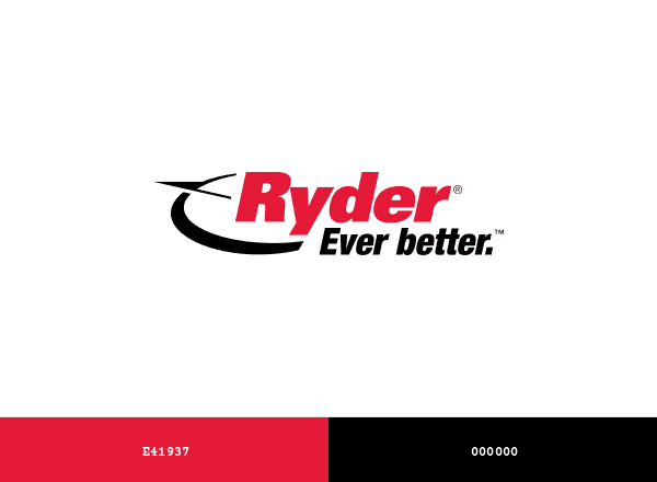 Ryder System brand color palette