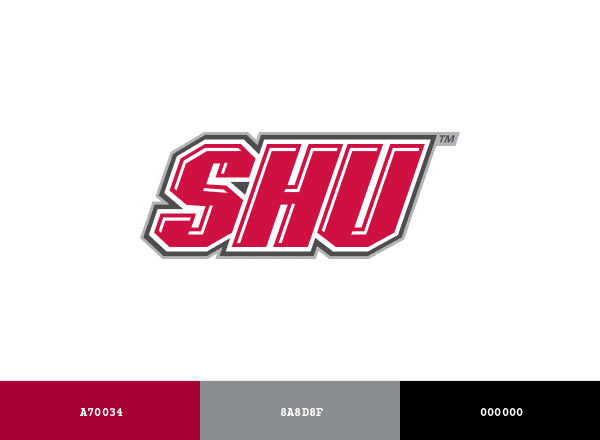 Sacred Heart Pioneers brand color palette