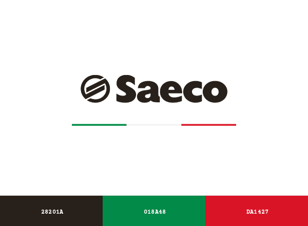 Saeco brand color palette