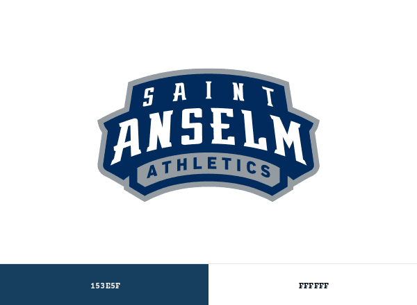 Saint Anselm Hawks brand color palette