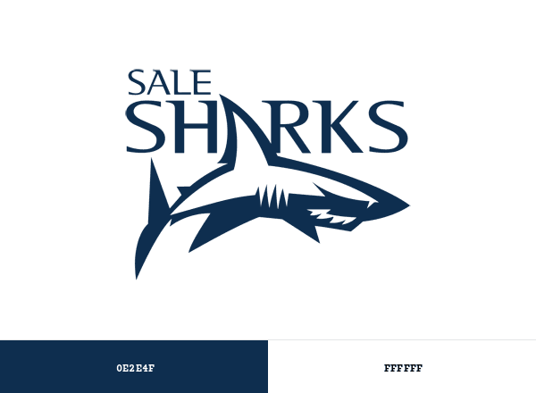 Sale Sharks brand color palette