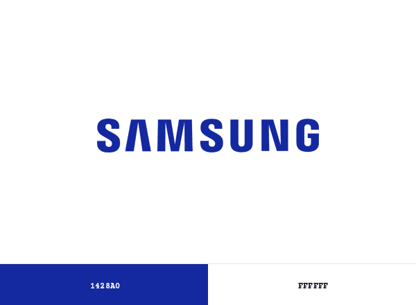 Samsung brand color palette