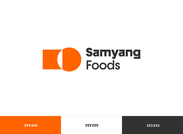 Samyang Foods brand color palette