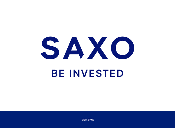 Saxo Bank brand color palette
