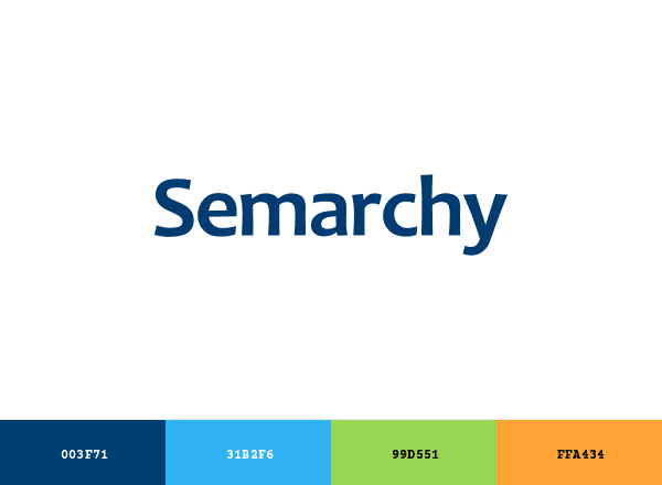 Semarchy brand color palette