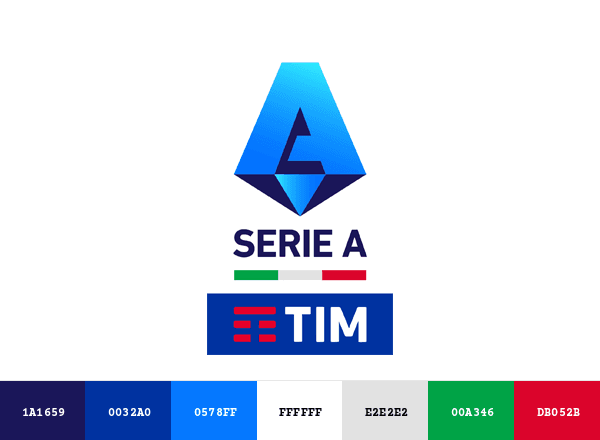 Serie A brand color palette