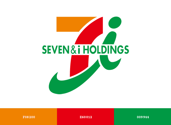 Seven & I brand color palette