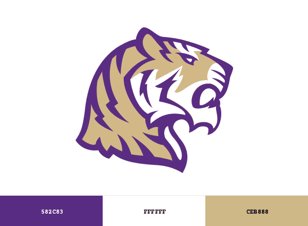 Sewanee Tigers brand color palette