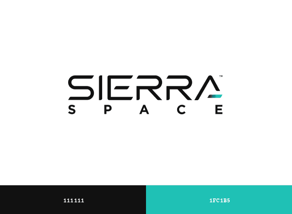 Sierra Space brand color palette