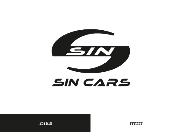 SIN Cars brand color palette