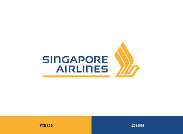 Singapore Airlines brand color palette