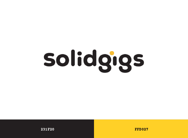 SolidGigs brand color palette