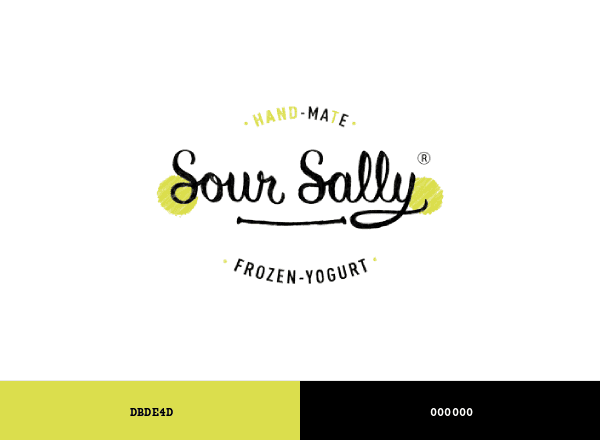 Sour Sally brand color palette