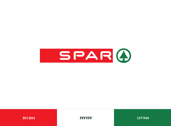 SPAR brand color palette