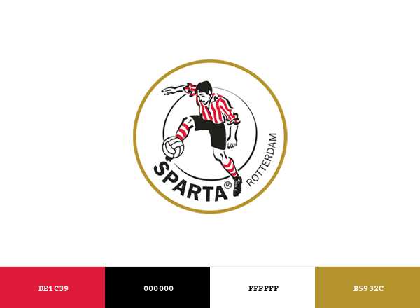 Sparta Rotterdam brand color palette