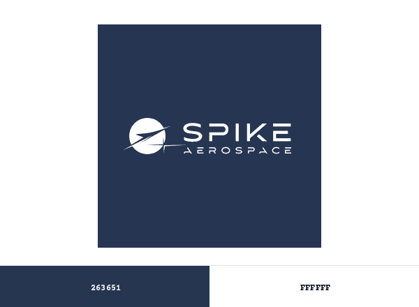 Spike Aerospace brand color palette