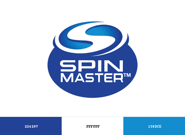 Spin Master brand color palette