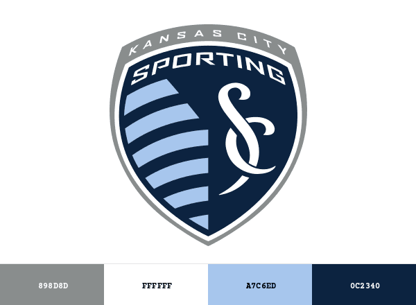 Sporting Kansas City brand color palette