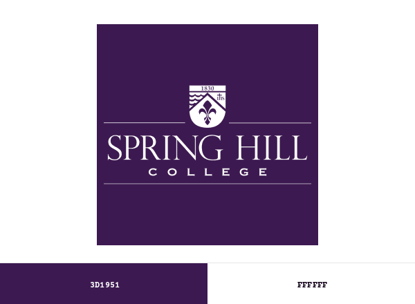 Spring Hill College brand color palette