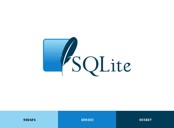 SQLite brand color palette
