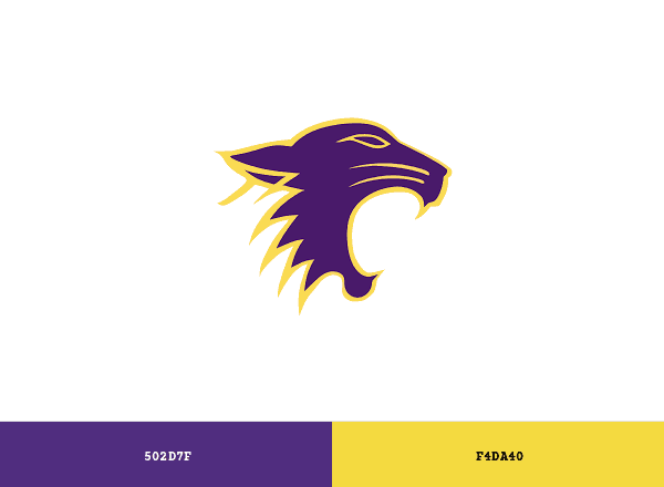 St. Catherine Wildcats brand color palette