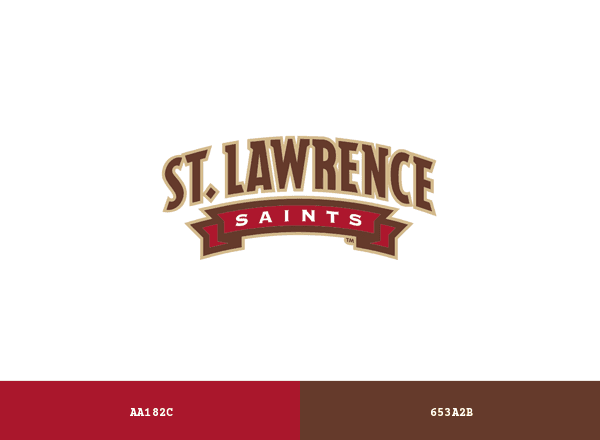 St. Lawrence Saints brand color palette