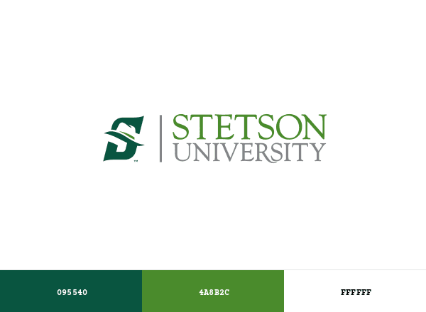 Stetson University brand color palette