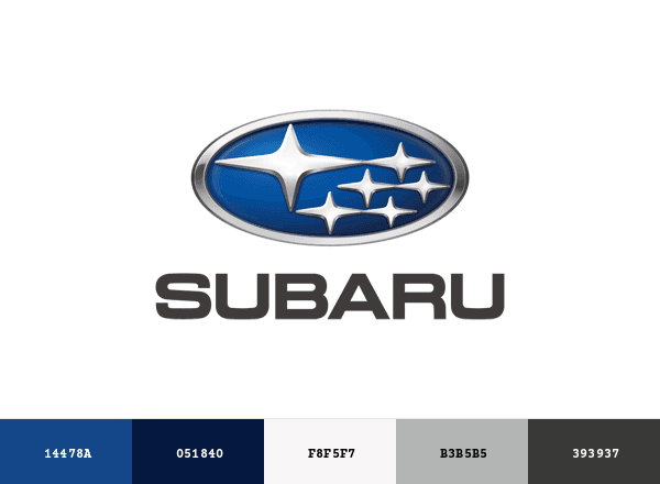 Subaru brand color palette