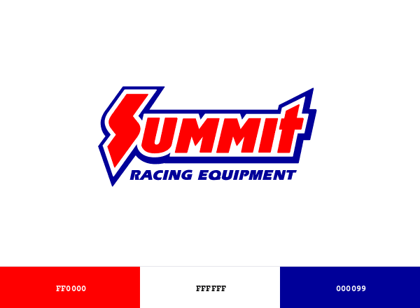 Summit Racing brand color palette