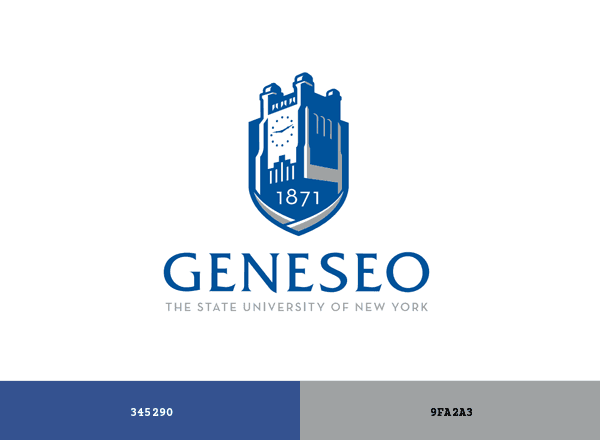 SUNY Geneseo brand color palette