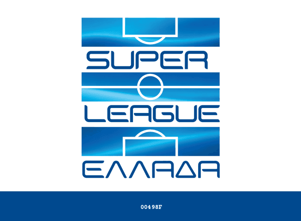Super League Greece brand color palette