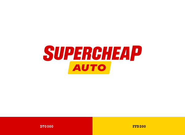 Supercheap Auto brand color palette