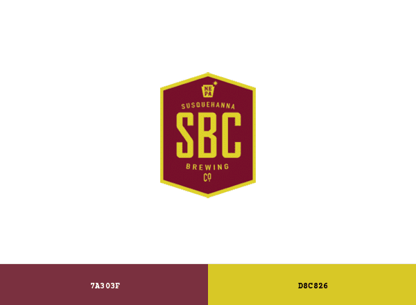 Susquehanna Brewing Co. brand color palette