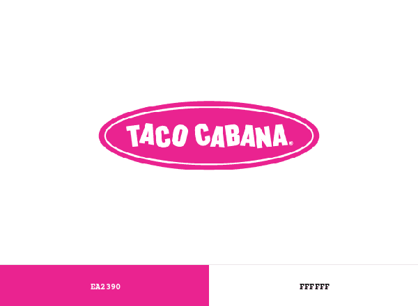 Taco Cabana brand color palette