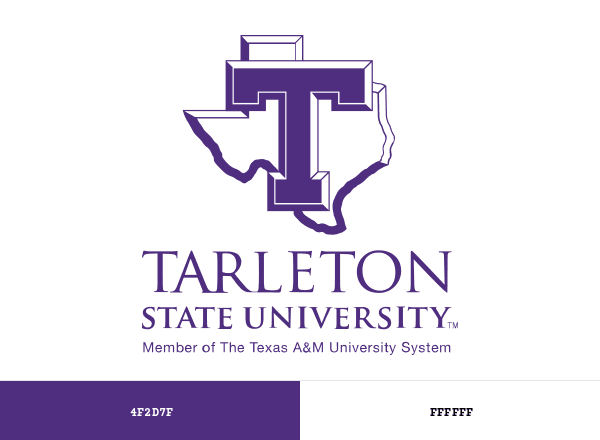Tarleton State University brand color palette