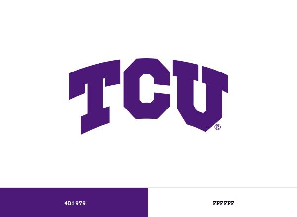 TCU Horned Frogs brand color palette