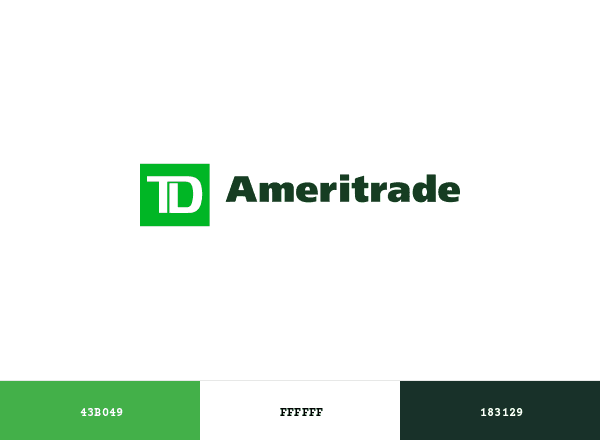 TD Ameritrade brand color palette