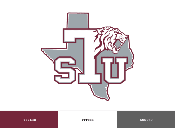 Texas Southern Tigers brand color palette