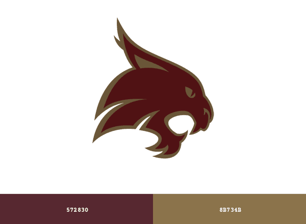 Texas State Bobcats brand color palette