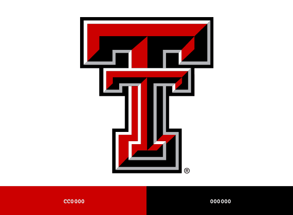 Texas Tech University brand color palette