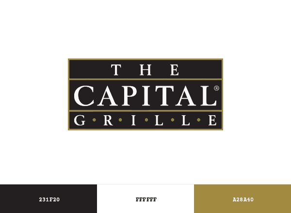 The Capital Grille brand color palette