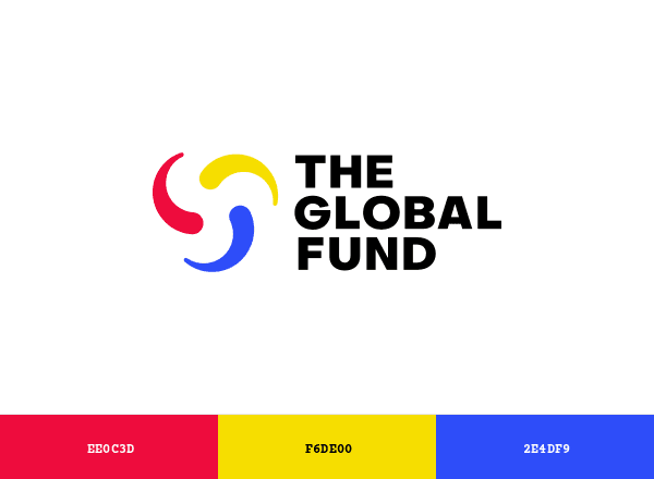 The Global Fund brand color palette