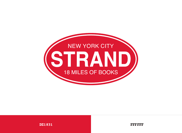 The Strand brand color palette