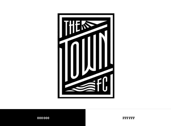 The Town FC brand color palette