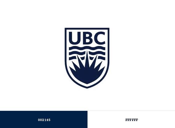 The University of British Columbia brand color palette
