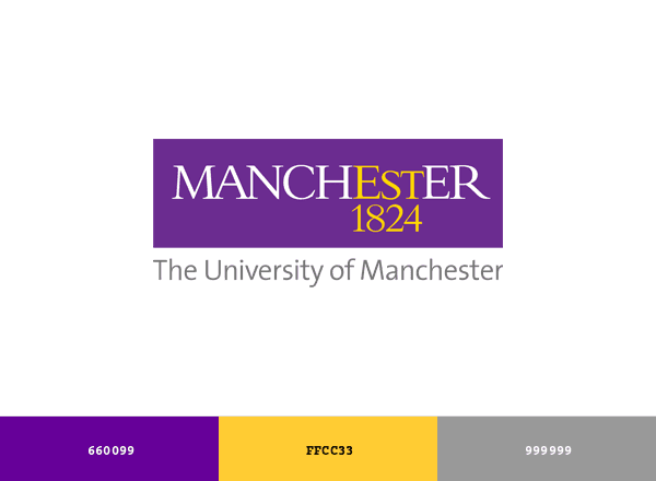 The University of Manchester brand color palette