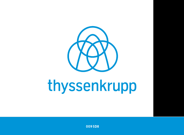 ThyssenKrupp brand color palette