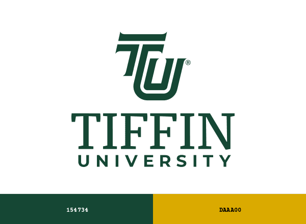Tiffin University brand color palette