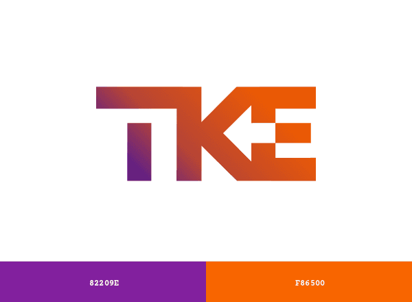 TK Elevator brand color palette