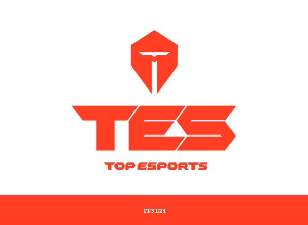 Top Esports brand color palette
